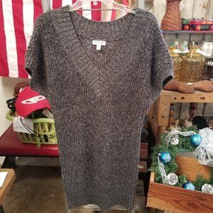 St. John's Bay Vintage Medium Gray Sweater Dress